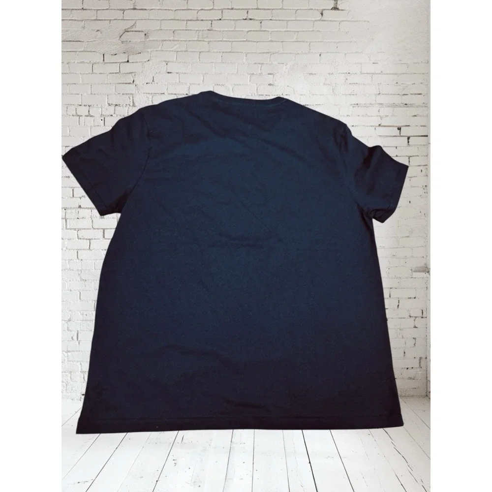POLO 🔥RALPH LAUREN 🤑Men's USA Flag T-Shirt Navy America Large‎